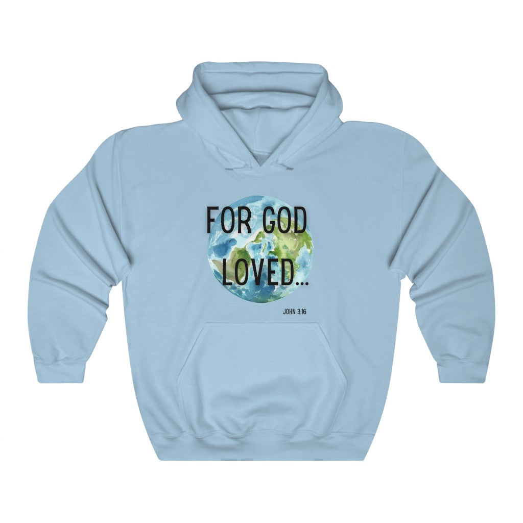 For God Loved... - Adult Hoodie - LifeSpring Shirts