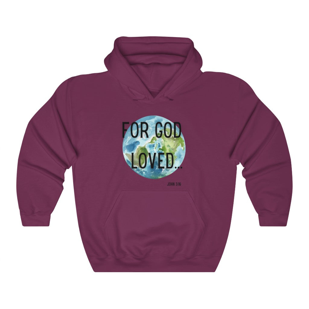 For God Loved... - Adult Hoodie - LifeSpring Shirts